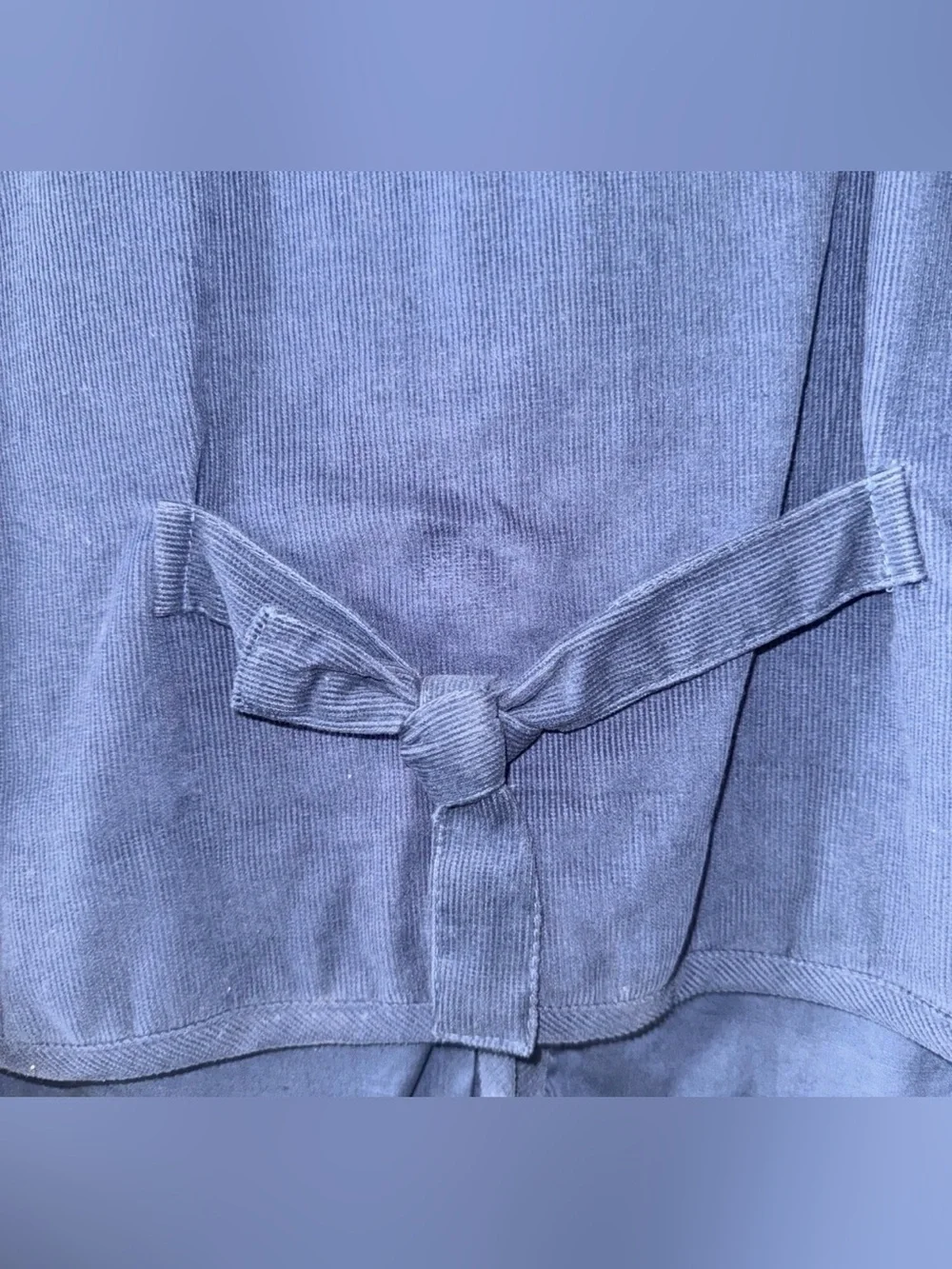 Vintage Paul Harris Design PHD Denim Embroidered Weaved Corduroy Vest Boho Large